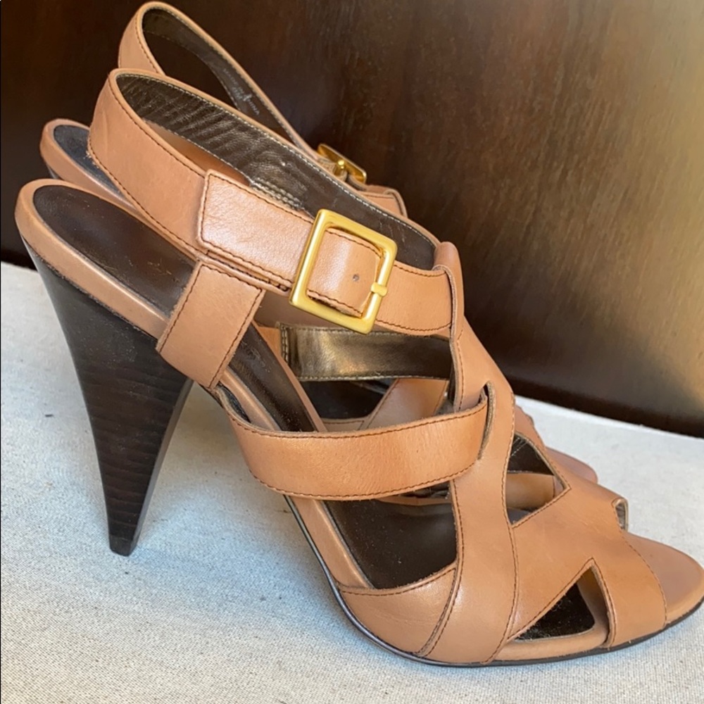 ANN TAYLOR sandals heels shoes size 8